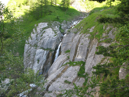 cascata della gorgia dei corvi