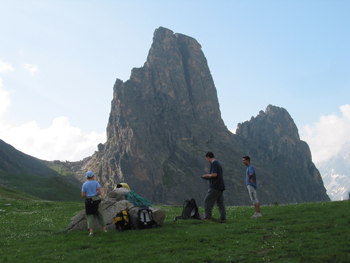 vista sulla rocca castello