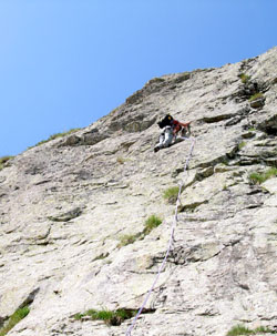 sulle placche del primo tiro